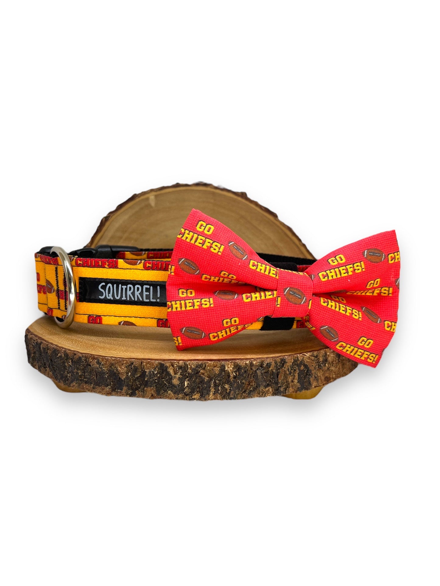 GO CHIEFS! (red) Bowtie