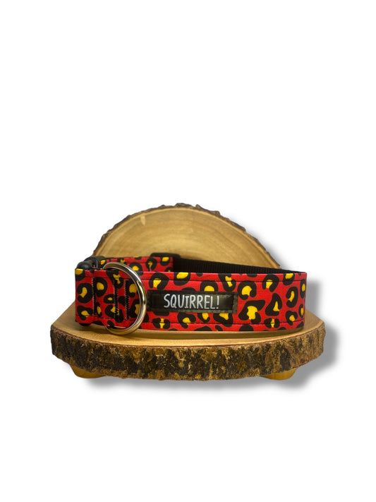 Cheetah Red Collar